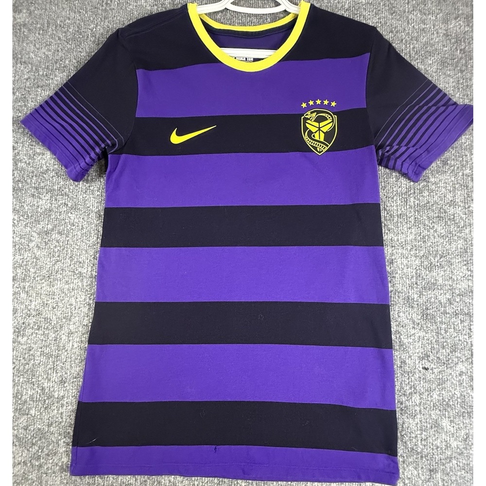 Nike Dri Fit Kobe Bryant Mambacurial Soccer Jersey Shirt Mens SMALL Mamba Snake